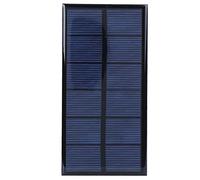 Chargeur de panneau solaire, panneau solaire de silicium cristallin Portable 1W 3V panneau solaire extérieur panneau de cellules solaires bricolage alimentation chargeur