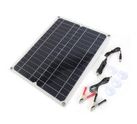 Chargeur de panneau solaire portable 15 W haute efficacité, chargeur de panneau solaire pour une utilisation en extérieur, sortie USB 5 V 1 A, alternative à la banque d'alimentation mobile, design