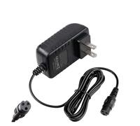 Chargeur De Tondeuse À Cheveux, Compatible avec Razor E200, E300, PR200, E100, E500, MX350, Compatible avec Le Module Sport, 3 Broches 24 V 1 A.(A)