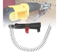 Chargeur de vis pour perceuse, chaîne cloison sèche | Adaptateur de Tournevis, pour Plaques de Plâtre, Compatible Pistolet à Clous, Alimentation Automatique