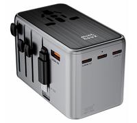 Chargeur international - Prise universelle - Noir