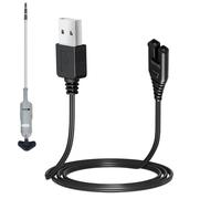 Chargeur pour aspirateur de piscine Intex 28620 28620NP CL1704 ZR100, 5 V 1 A, câble de charge de rechange de 2 m pour aspirateur de piscine Intex
