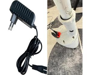 Chargeur pour aspirateur de piscine Intex - Compatible avec Intex 28620, 28620AV, 28620CC, 28620NP, 28626, 28626AD/AE/AH/AI/AJ/AV, ZR100 - Câble de charge de rechange 5 V 1 A - Robuste et sûr pour les