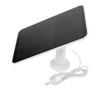 Chargeur Solaire 4w pour Caméra de Sécurité, Panneau PET Réglable | Alimentation 5v, Courant Isc 1,2a, Montage Mural Domestique, Maintien Continu pour Usage Caméra