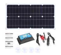 Chargeur solaire étanche avec ports USB, kit de panneau solaire monocristallin haute efficacité pour les besoins d'alimentation mobile, conception