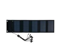 Chargeur Solaire Pliable 15 W 6 V Sortie USB pour Randonnée | Panneau Monocristallin Léger, Protection Anti-inversion, Diode Bypass, Fixation Autoagrippante, Adapté Tablettes, GPS