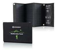 Chargeur solaire portable BRESSER 21 Watt avec port USB et connecteur d’alimentation schwarz G