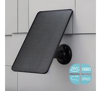 Chargeur solaire Type-C, adaptateur solaire extérieur pour caméra de sécurité, lumière LED, alimentation pour surveillance domestique 003