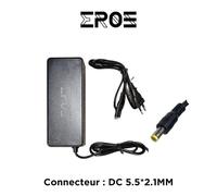 Chargeur universel trottinette électrique batterie 36v, connecteur dc 5.5*2.1mm