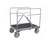 Chariot 500 kg 1000 x 700 mm tapis 2 ridelles tube FIMM 800010489
