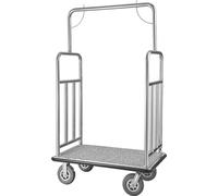 Chariot à bagages d'hôtel 544kg - Chariot d'hôtel & chariot à bagages - Chariot pour groom 108x64x180cm - Transport de bagages pour les hôtels