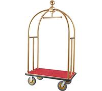 Chariot à bagages d'hôtel 680kg - Chariot pour groom - 1080x640x1920mm Chariot à bagages - Chariot d'hôtel Grande capacité