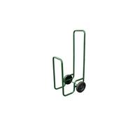 Toolland Chariot à bois Qt120 – Roues en caoutchouc, Structure en acier, Charge 100 kg – Vert