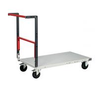 Chariot à dossier rabattable FLATPACK™ - plateau 1000x600mm - 250 kg FIMM
