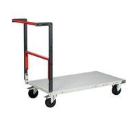 Chariot à dossier rabattable FLATPACK¿ - plateau 1000x600mm - 250 kg FIMM