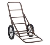 Chariot à gibier VEVOR, chariot à gibier pliable 136 kg, transporteur de gibier avec 2 grandes roues et poignée ergonomique, accessoire pour chariot à gibier, chariot de transport polyvalent pour la c