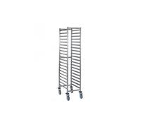Chariot à glissières GN 1/1 20 niveaux Tournus - Inox