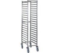 Chariot à glissières GN 1/1 20 niveaux Tournus - Inox Gris G