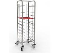 Chariot à Glissières Self-Service 12 Niveaux - - Inox