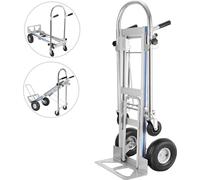chariot à main 3 en 1 en aluminium pliable pour camion, voiture, résistant, pliable
