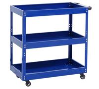 Chariot à outils HWC-M25 acier 73x73x36cm bleu