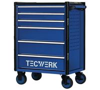 Chariot à outils TREND 2.0 L745xP475xH950mm 300kg 6tiroirs non équipés tôle d'acier TECWERK