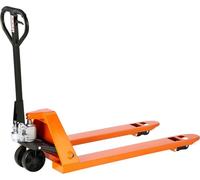 Chariot à palettes 3T Capacité de charge - Transpalette manuel 1220 x 685mm - 8,5-18cm hauteur de levage des fourches - Idéal pour les usines, les entrepôts, les supermarchés & le chargement des camio
