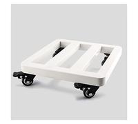 Chariot à plantes robuste à roulettes - Chariot métallique durable pour plantes d'intérieur/extérieur, roulette en fer pour pots de fleurs, chariot rectangulaire pour une mobilité et un soutien faci