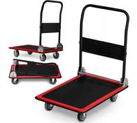 Chariot à plate-forme Humberg Transport HM-506 noir-rouge