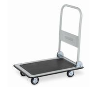 Chariot à plate-forme jusqu'à 150 kg Chariot de transport pliable Chariot de transport pliable en aluminium jusqu'à 150 kg de capacité de charge