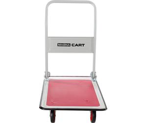 Chariot à plate-forme Magnacart - Max. 250KG - Chariot de transport pliable - 91 x 61 x 87 CM - Argenté
