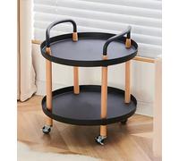 Chariot à roulettes multifonction à 3 niveaux - Étagère de rangement polyvalente pour cuisine, salle de bain ou bureau à domicile - Table d'appoint durable et étagère pour la maison ou le travail