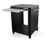 Chariot avec planche à découper - COZZE - 90300 - 77 x 66,5 x 82,5 cm - Tablette Inox 43x35 cm