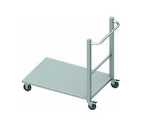 Chariot Bas Inox Profondeur 500 mm
