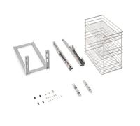Chariot coulissant Supra avec fixation inférieure à fermeture amortie - pour module 300 mm EMUCA
