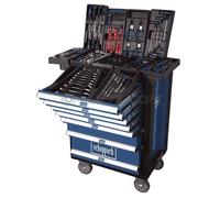 CHARIOT D'ATELIER AVEC 263 OUTILS CAISSE ROULETTES ROULANT SCHEPPACH TW1000