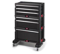 Keter Servante d'atelier Tool Chest 17201228 6 tiroirs 56,5 x 75 x 29 cm Noir