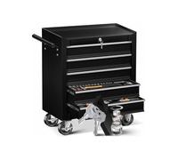 MASKO® Servante d'atelier 5 tiroirs, verrouillable, métal massif, sans outils