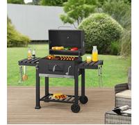 Chariot barbecue « Arnad » 105 x 135 x 47,5 cm, noir