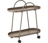 Chariot de collecte domestique à 2 niveaux Lysa Braun