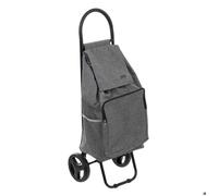 Chariot de course 2 roues ""Nomade"" métal gris - 5five