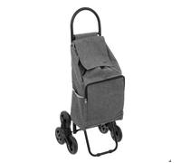 Chariot de course 6 roues ""Nomade"" métal gris - 5five