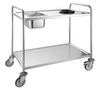Chariot de Débarrassage en Inox L 1080 mm - Pujadas - Inox G