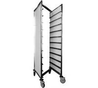 Chariot de Débarrassage Encastrable 11 Niveaux - L2G - Inox520 G