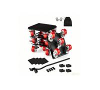 Chariot de Déménagement 4PCS Déplace Meubles Lourds Capacité Charge 544 kg 5 Roues Pivotantes 360° Plateau Roulant Manutention