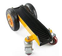 Chariot de déménagement de meubles robuste avec roues à pneus solides, capacité de 299,4 kg, idéal pour les matériaux en feuille, le verre, le contreplaqué, les portes et les cadres de fenêtre et les