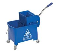 Chariot de lavage Guialto double compartiment avec presse