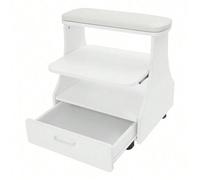 Chariot de manucure-pédicure portable avec roulettes et tiroir pour massages et soins des ongles des pieds en salon de beauté [Un joli cadeau pour vos proches] Informations produit Grande capacité Grâ
