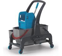 Chariot de nettoyage Combisteel Procart Jet 721S avec presse à balai et seau