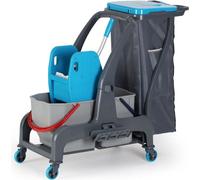 Chariot de nettoyage Combisteel Procart Jet 735S avec presse à balai et seau
